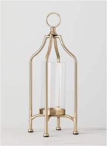 Lanterne, élégante lanterne porte-bougie en verre, lanterne décorative pour la maison, lanterne à bougie pour balcon, lanterne pour bougie pilier - Product Image 3