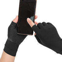 Sarung Tangan Fitness Angkat Beban Terbaik Setengah Jari Bernapas Anti Selip Tali Pengikat Arthritis Carpal Tunnel Penyangga Tangan Olahraga Nilon