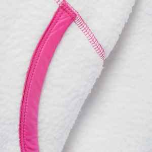 Conjunto Deportivo de Invierno para Mujer ATTIRELY SPORTS, Blanco, Poliéster/Algodón, Sudadera con Cierre de Media Cremallera y Pantalones con Cordón, Dos Piezas - Product Image 4