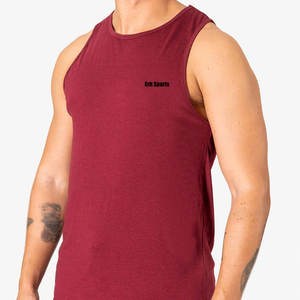 Camiseta sin mangas de diseño moderno, color sólido, corte holgado para la moda urbana diaria, camisetas sin mangas para hombre - Product Image 2