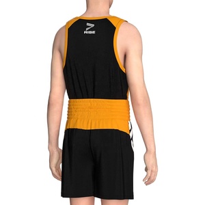 Ensemble de maillot de boxe MMA pour homme et short à cinq points, matière en nylon respirante, taille adulte, toutes saisons - Product Image 4