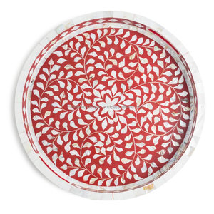 Luxury Custom Eco-Friendly Mother of Pearl Decorative Serving Tray <b>Set</b> Dishwasher <b>Microwave</b> Safe for Home Restaurant Hotel FWE - Product Image 3