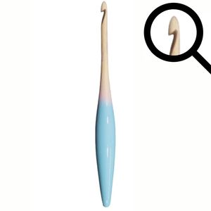 Your Brand 6mm <b>Crochet</b> <b>Hooks</b> 6 Inch 15cm Long US J Needlework Product - Product Image 3