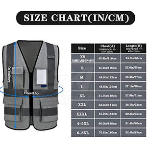 Gilet de travail réfléchissant sur mesure, qualité supérieure, gilet de travail pour homme, gilet de travail léger - Product Image 6