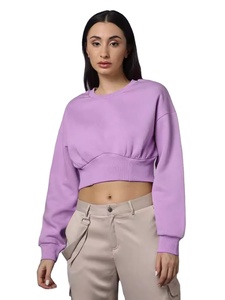 PRO ENTERPRISES Sweat-shirts anti-rides pour femmes, col rond, manches longues, polyester/coton - Product Image 4