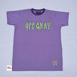 Nueva moda, camiseta de punto de manga corta, 100% de alta calidad, transpirable, súper cómoda, lisa, de color verde para mujer. - Product Image 5