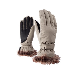 2026 nuevo diseño pantalla táctil snowboard moda algodón poliéster guantes impermeables invierno piel-guantes de esquí - Product Image 4