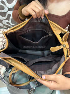 Bolso de mano con flecos de piel de vaca occidental, bolso elegante tallado a mano, superventas, para mujer, multiusos - Product Image 6