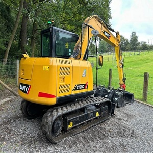 Excavadora Sany SY75C de Alta Potencia, Bomba Hidráulica de Gran Capacidad, Máxima Eficiencia, Equipo de Construcción de Uso Pesado en Venta - Product Image 3