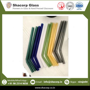 Juego de Pajitas de Vidrio Reutilizables de Excelente Calidad con Cepillos de Limpieza para Uso Diario en Casa u Oficina - Product Image 6