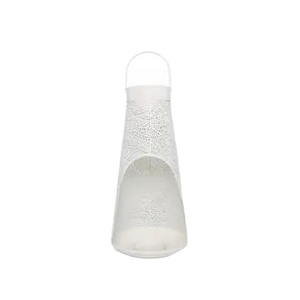 Handmade <b>White</b> Coated Metal Home Lighting <b>Lantern</b> for Home Hotel Ramadan Lighting Decorative Use Floor <b>Lantern</b> - Product Image 1
