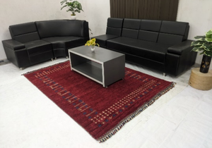 Tapis de sol tufté fait main pour une décoration intérieure élégante, tapis tufté à poils épais pour un salon confortable - Product Image 2