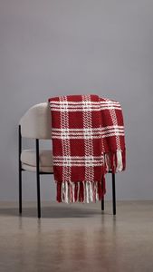 <b>Indian</b> Handmade Luxury Cotton Decorative <b>Throw</b> Blanket for Home Sofa Living Room Decor Use - Product Image 3