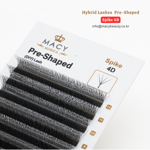 Pestañas Híbridas Preformadas Spike 4D, MACY BEAUTY KOREA, Extensiones de Pestañas Premium al por Mayor, Pestañas Personalizadas con Marca Privada - Product Image 4