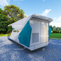 Maisons préfabriquées pour projets hôteliers intelligents, conception de capsules spatiales, maisons préfabriquées en capsules