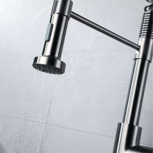 Single Handle Pull Down <b>Kitchen</b> <b>Faucet</b> with Sprayer <b>for</b> <b>Sink</b> Use - Product Image 2