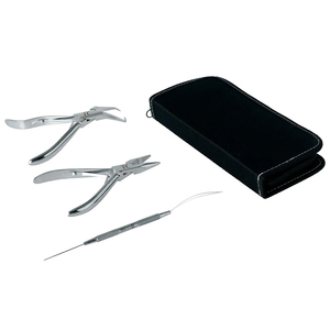 Kit d'outils pour extensions de cheveux en micro-anneaux en acier inoxydable avec aiguille de tirage et pinces, logo personnalisé et conception durable - Product Image 2