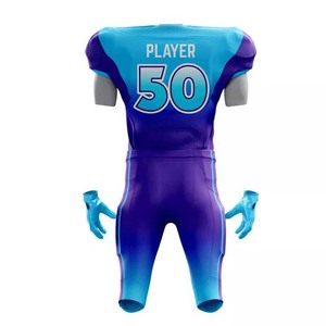 Uniformes Deportivos Americanos OEM, Conjunto de Uniforme de Fútbol Americano, Jersey de Manga Corta Transpirable Estampado y Conjunto de Pantalones - Product Image 2