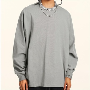 Camisetas Personalizadas de Hip Hop, Estilo Casual para Gimnasio, Camisetas de Manga Corta de Algodón Tejido, para Hombre, de Marca, 280gsm - Product Image 1