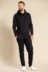 Sudadera con Capucha Personalizada Premium para Hombre, 100% Algodón, con Puños y Dobladillo Acanalados, Estilo Casual Otoñal, Ecológica, con Impresión Digital - Product Image 3