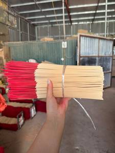 ธูปไม้จันทน์ขาวธรรมชาติเกรดพรีเมียม Gmex พร้อมด้ามจับสีแดง และธูปจ๊อส กลิ่นหอมแบบเวียดนาม จากฮานอย - Product Image 3