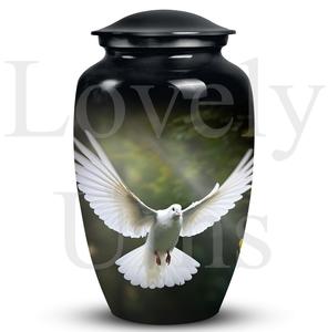 Urnas funerarias decorativas con forma de paloma para cenizas humanas de adultos, recuerdo funerario, tributo decorativo, recuerdo. - Product Image 2