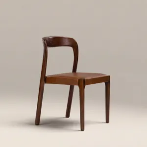 SINTERIOR <b>VINTAGE</b> MADELEINE STACKABLE WOODEN DINING <b>CHAIR</b> - Product Image 5