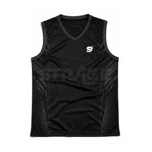 Vêtements d'entraînement respirants, écologiques, légers, 100% polyester, flexibles, à séchage rapide, performance athlétique, maillot de volley-ball - Product Image 6