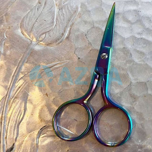 Stainless Steel Iridescent Embroidery <b>Scissors</b> for Thread Trimming <b>Sewing</b> Needlework and Cross Stitch Crafts - Product Image 2