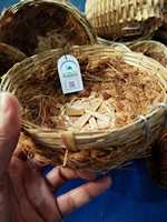 Nichoirs à oiseaux en bambou naturel faits à la main de haute qualité, créatifs, mignons, de petite et moyenne taille, décorations de jardin d'extérieur, respirants et écologiques