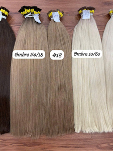 Extensiones de Cabello Humano Virgen Remy Vietnamita 100% al por Mayor, Liso Sedoso, Cutícula Completa Alineada, Todos los Colores, Teñible, Listo para Enviar - Product Image 2
