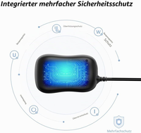 Alimentation universelle AC-DC 30W, adaptateur d'alimentation à découpage réglable 3V-12V avec port USB-A 5V 2A et 10 prises DC