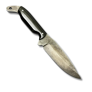 Couteau de chasse artisanal personnalisé avec manche ergonomique, OEM disponible, couteau de survie en acier forgé avec lame pleine longueur - Product Image 1