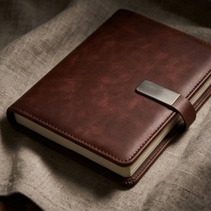 Aurelux <b>A5</b> Premium PU Leather Magnetic Plate Notebook Multicolor Business <b>Diary</b> with Custom Logo for Executive Office Use 80 GSM - Product Image 5