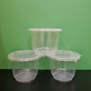 Super Quality Factory 16oz 24oz 28oz Plastic PP Disposable <b>Dessert</b> Container Round Clear Bowl Cup Fruit <b>Boxes</b> with Lid Packaging - Product Image 1