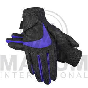 Guantes de equitación de cuero personalizados, guantes ecuestres premium con agarre, transpirables, para hombre y mujer, para competición y entrenamiento - Product Image 3