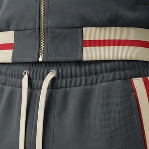 Survêtement en velours de haute qualité personnalisé pour hommes, vêtements de sport en velours, survêtement en molleton de luxe pour hommes, survêtements pour hommes - Product Image 5