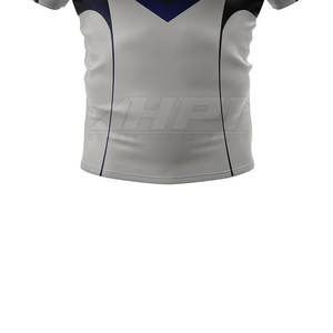 Camiseta de Rugby para Hombre, Poliéster, Estampada, Uniforme de Equipo, Ropa Deportiva para Entrenamiento y Partido, Secado Rápido, Transpirable, Logotipo Personalizado - Product Image 5