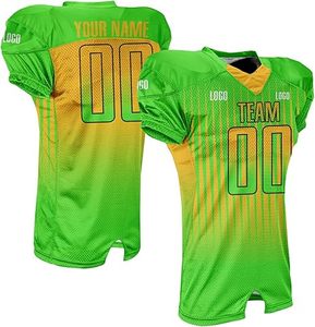 Maillot de football américain unisexe personnalisé avec logo imprimé – Qualité supérieure – Uniforme de football américain sur mesure - Product Image 3