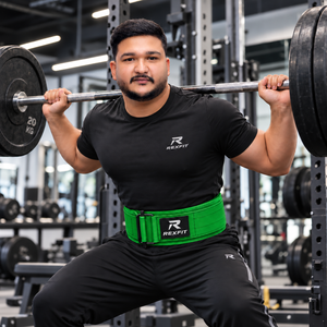 Cinturón de Levantamiento de Pesas Ajustable de Nailon de Alta Resistencia para Powerlifting, Sentadillas y Entrenamiento con Pesas - Product Image 1