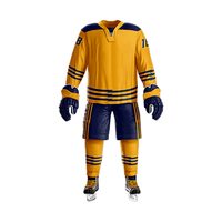 Nuevo Uniforme de Hockey sobre Hielo Personalizado con Logotipo de Equipo, Precio al por Mayor, Uniforme de Hockey sobre Hielo Hecho a Medida