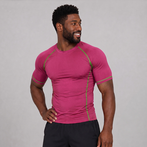 Rashguards pour hommes de haute qualité, dernier design, prix abordable, couleur unie, respirants et légers, en vente en ligne - Product Image 5