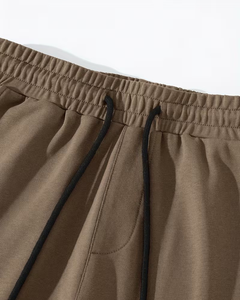 Men's Solid Color Breathable Plain Dyed Quick Dry Elastic Waist Shorts Mid Waist Casual Athletic Wear Pockets Spandex/Polyester - Product Image 5