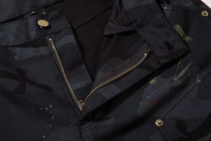 Jeans de Mezclilla para Hombre, 100% Algodón, Lavado Invernal, Corte Holgado, Pierna Recta, Color Oscuro, Transpirables, Ecológicos, Resistentes al Viento e Impermeables - Product Image 4