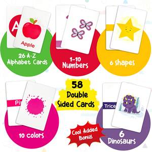 Premium LearnPlay <b>Alphabet</b> Animal Fruit Cards Boost Creativity Safe Thick Paper <b>Prints</b> Spark Kids Early Learning Development - Product Image 2
