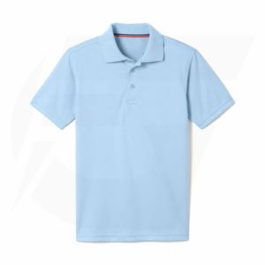 Polo d'uniforme scolaire personnalisé pour enfants et étudiants, 100 % polyester piqué, logo brodé, fabricant et fournisseur en gros, OEM - Product Image 1