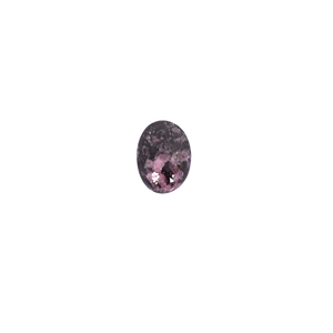 Rhodonite naturelle de forme ovale 10x7mm 2 carats - Product Image 4