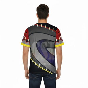 Vêtements d'e-sport par sublimation, nouveau design respirant unisexe, jersey de jeu d'e-sport personnalisé imprimé sur toute la surface - Product Image 5