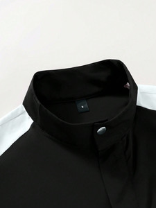 Veste streetwear personnalisée avec logo pour hommes, ensemble deux pièces, coupe-vent en nylon imperméable et léger, survêtement de qualité pour hommes - Product Image 4