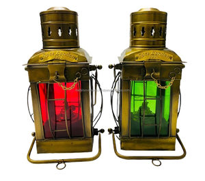 โคมไฟประดับเรือทำจากโลหะใช้น้ำมันก๊าดน้ำมันการเดินเรือโคมไฟแขวนของขวัญคริสต์มาสโคมไฟดีไซน์แบบชาววัง - Product Image 6